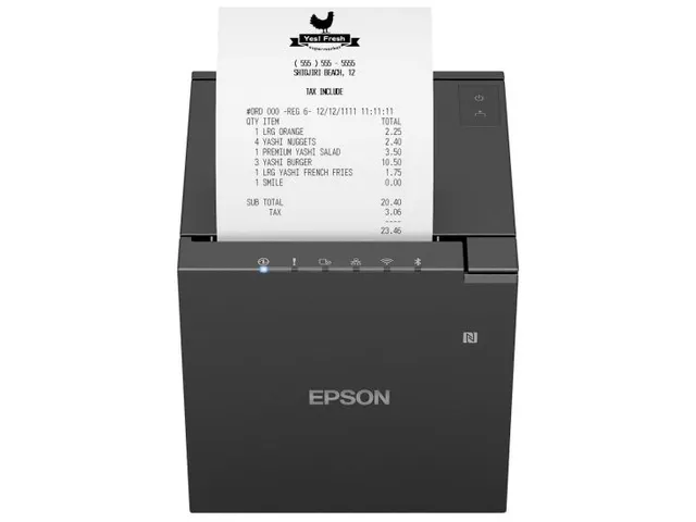 [C31CK50112] Epson TM-m30III (112): 203dpi, Ethernet, Massicot, USB, USB-C, Noir